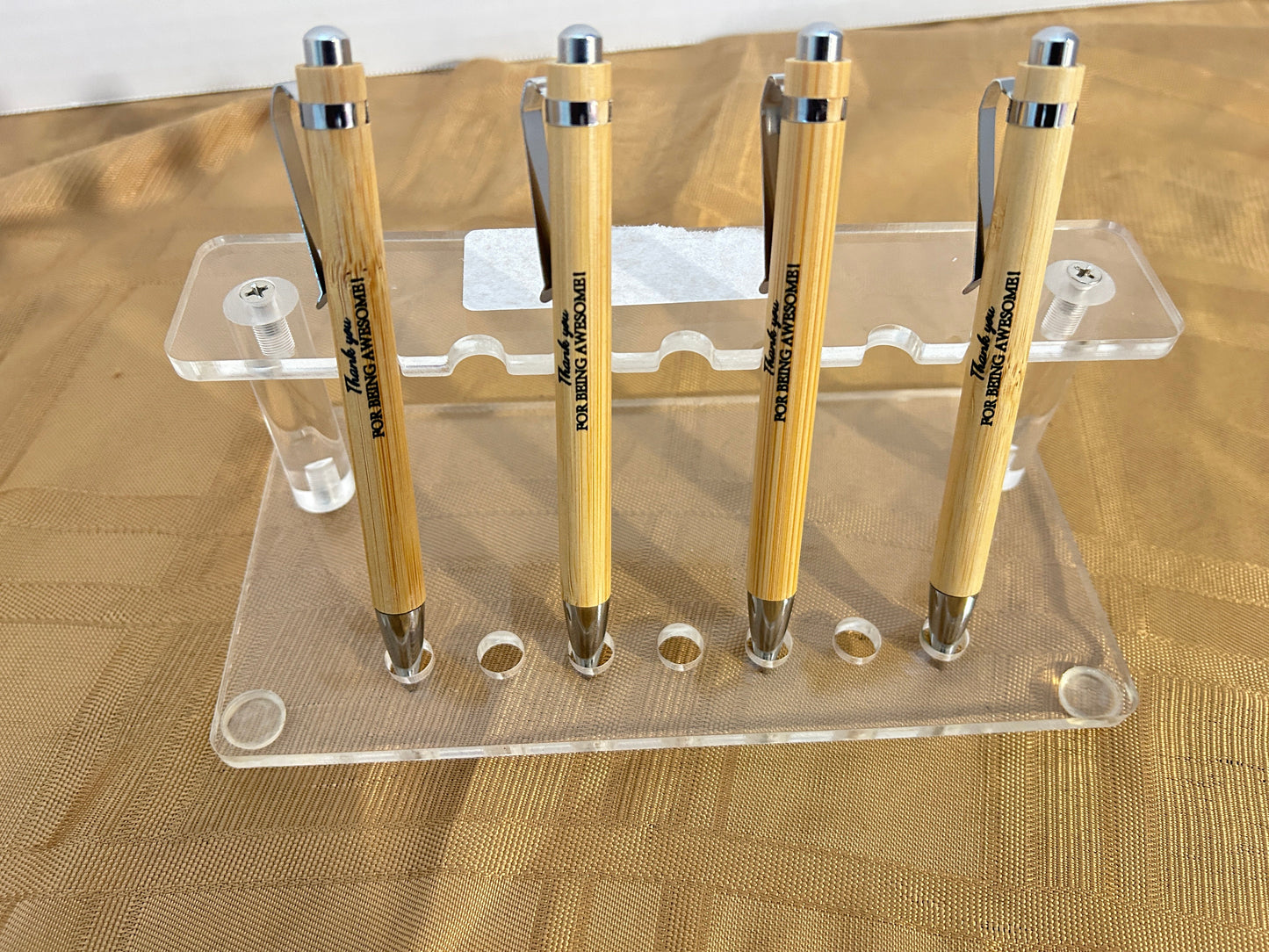 Grads and Dads - Bamboo custom pens with an inspirational message