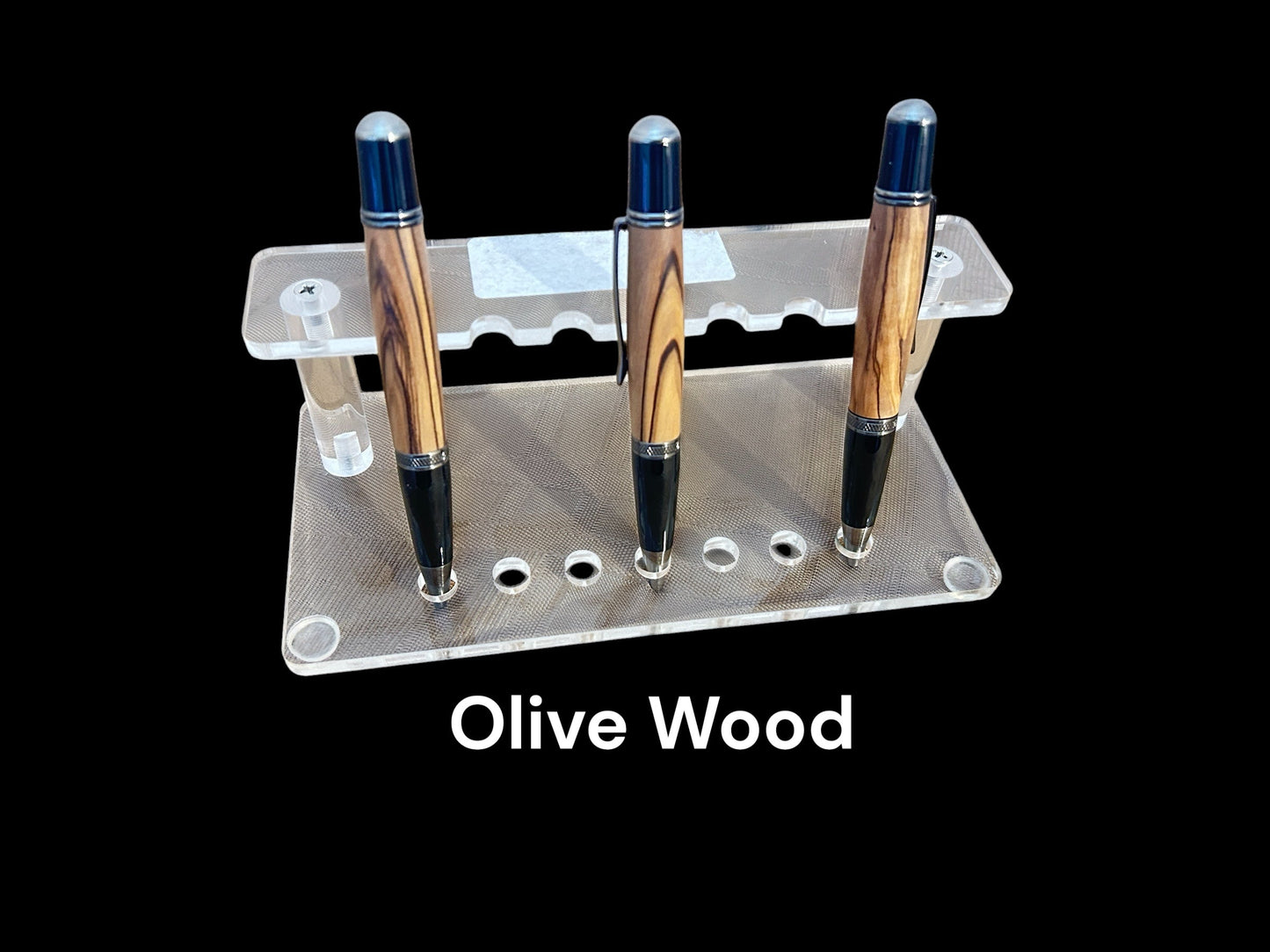 Olive wood custom crafted pens